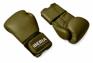 IBERIA Genuine Cowhide Leather <b>Boxing</b> <b>Gloves</b> for Training Sparring Heavy Bag Custom Logo OEM - Product Image 4