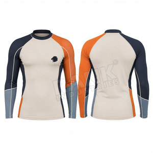 New In Stock Retail High Quality Hot Sale Long Sleeves <b>Men</b> <b>Rash</b> <b>Guard</b> Sublimated <b>Men</b> <b>Rash</b> <b>Guard</b> - Product Image 3