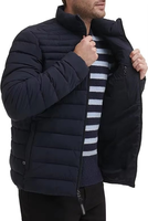 Veste matelassée à bulles personnalisée pour homme, veste d'hiver à capuche de qualité supérieure, veste bomber unisexe en polyester de haute qualité, prix abordable