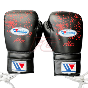 Ensembles de boxe personnalisés en cuir de vachette avec gants de boxe à lacets, casque et protège-gland pour l'entraînement et le sparring - Product Image 5