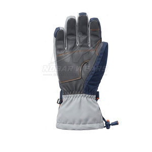 Gants de ski alpins coupe-vent pour l'hiver, avec extérieur imperméable, intérieur isolé, paume résistante et poignet réglable - Product Image 3
