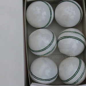 Pelotas de Cricket de Alto Rendimiento, Costuras de Cuero, Suaves y Resistentes, para Entrenamiento, Práctica, Partidos, Equipamiento Deportivo, Interior y Exterior - Product Image 4