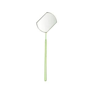 Miroir grossissant mural Morje Surgical Green en acier inoxydable, à long manche, forme rectangulaire arrondie, pour extension de cils - Product Image 5