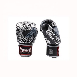 Guantes de Boxeo Twins Edición Dragón, Guantes Profesionales de Entrenamiento y Sparring para Muay Thai, Kickboxing, MMA, Equipamiento Deportivo - Product Image 3