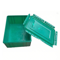 Caisse et boîte de rangement OEM personnalisées, écologiques, empilables, ventilées et à structure solide pour le stockage des stocks