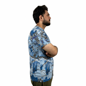 Nouveau T-shirt de sport en coton pour homme 2026, col rond, grande taille, manches courtes, motif uni, vêtement de musculation - Product Image 3