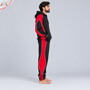 Chándal para Hombre al por Mayor OEM, Confeccionado con Tela Resistente, Ofrece un Ajuste Cómodo, Diseño con Capucha y Cremallera, Chándal para Hombre para Pedidos al por Mayor - Product Image 2