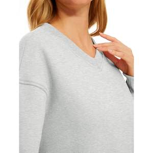 2025 2025 Jersey recortado para mujer Sudadera de lana XS Suéteres cortos con capucha para trajes de moda de otoño - Product Image 5