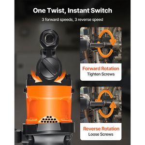 Avvitatore Pneumatico ad Impatto Anvi da 1 Pollice, 1800 ft Lbs di Coppia per lo Sgancio di Dadi, 18,7 Lbs Leggero, Pistola Pneumatica Estesa da 6 Pollici per Lavori Difficili - Product Image 3