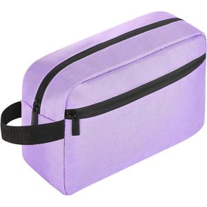 Borsa da Toilette Viola da Appendere per Donna e Uomo, Accessori Cosmetici da Viaggio - Product Image 1