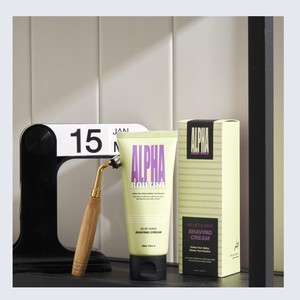 ครีมโกนหนวด ALPHAROUTINE Korean K-Beauty Velvet Surge 3 ชิ้น พร้อมถุงช้อปปิ้ง ผลิตในเกาหลี 100 มล. - Product Image 5