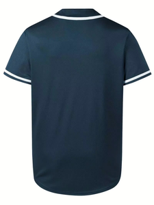 <b>Baseball</b> Jersey Button Up <b>Baseball</b> Custom Softball Shirt Youth Fit Quick Dry Mesh Tackle Twill Letters Embroidery Jerseys - Product Image 6