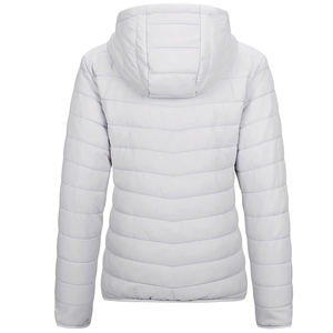 OEM Factory Prices Women's Customized Heated Eco-Friendly <b>Quilted</b> Puffer Coat Jacket Nylon Lining Waterproof Breathable Casual - Product Image 4