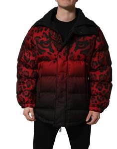 Chaqueta Premium Acolchada Estampada para Hombre, para Invierno, Personalizable, con Cierre de Cremallera, Bolsillos Laterales, Abrigo para Hombre - Product Image 1