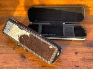 New Arrival Real Handmade Cowhide Leather Heat Resistant Curling Iron Case Stylish Women Perfect Travel Organizer for Hair Tools - Product Image 6