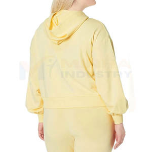 ผู้ผลิตจากปากีสถาน เสื้อครอปท็อปฮู้ดดี้คุณภาพสูง เสื้อครอปท็อปฮู้ดดี้ขายดี เสื้อครอปท็อปฮู้ดดี้ดีไซน์ใหม่ - Product Image 2