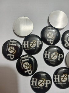 Fabricant de marqueurs de balles de golf en métal avec logo personnalisé, vente en gros, marqueurs de balles de golf magnétiques en métal très demandés - Product Image 6