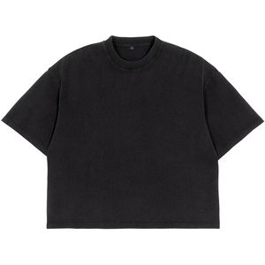 Camisetas Boxy de Algodón para Hombre, de Alta Calidad OEM, Estampadas, Resistentes y Transpirables, Personalizables - Product Image 1