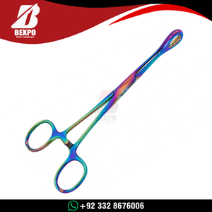 Pince chirurgicale manuelle en acier inoxydable de qualité supérieure pour éponges, matériau de haute qualité, certifiée CE, réutilisable - Product Image 5