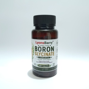 Cápsulas de Suplemento Mineral de Glicinato de Boro y Vitamina B6 - Product Image 1