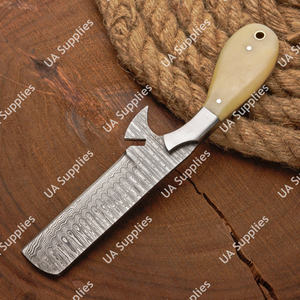 Couteau de boucher en acier Damas ultra-affûté de 8 pouces, multi-usage, fait main, pour la chasse, le camping, le travail du bois, OEM - Vente chaude - Product Image 2