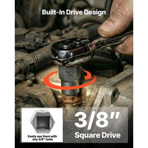 Custodia Solida per Set di Estrattori di Dadi e Bulloni da 65 Pezzi con Punte per Trapano Facili da Usare - Comodo Set di Estrattori per Viti - Product Image 4