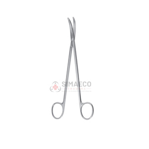 Tijeras de disección THOREK curvadas de acero inoxidable, reutilizables, esterilizables, instrumento quirúrgico, OEM, marca privada - Product Image 3