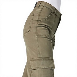 OEM Custom Logo Anti-static Breathable Eco-Friendly Formal Winter Cargo <b>Pants</b> Women Durable Polyester Regular Fit Elastic Waist - Product Image 4