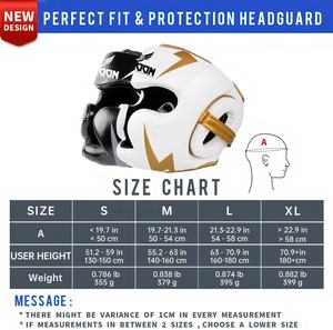 อุปกรณ์สวมศีรษะนักฟุตบอล,ทนทานอุปกรณ์สวมหัวคาราเต้บ็อกซิ่งนีโอพรีน - Product Image 2