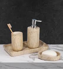 Hot selling New Design <b>Marble</b> Bathroom Accessory Set Factory Price Economical for Households Use - Product Image 3