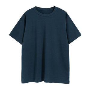 T-shirt en coton uni pour homme, tissu doux, respirant et léger, manches courtes, col rond, vêtement décontracté pour impression, vente en gros - Product Image 6