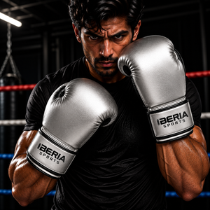 IBERIA Custom <b>Boxing</b> <b>Gloves</b> for Training Sparring Heavy <b>Bag</b> with Hook and Loop Wrist Closure OEM Wholesale <b>Boxing</b> Equipment - Product Image 4