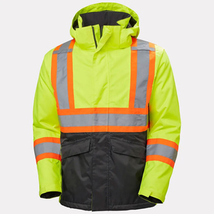 Chaqueta de Seguridad Reflectante de Alta Visibilidad para Hombre, con Franjas Reflectantes, Ropa de Construcción, Prenda de Trabajo con Advertencia de Seguridad - Product Image 1