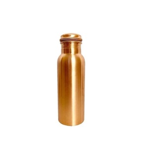 Large Capacity Stylish <b>Copper</b> <b>Bottle</b> for <b>Drinking</b> Promotes Healthy Hydration and Fresh Water Storage Available In Bulk Quantity - Product Image 1