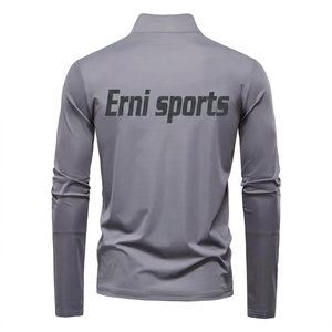 เสื้อยืดแขนยาวผู้ชาย UPF100+ ป้องกันรังสียูวี ซิปครึ่งตัว แห้งเร็ว เหมาะสำหรับกิจกรรมกลางแจ้ง ตกปลา เดินป่า ออกกำลังกาย เล่นกีฬา - Product Image 2