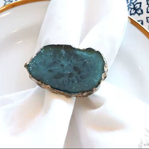 Servilleteros Decorativos de Resina para Decoración de Mesa de Fiesta, Ecológicos, Juego de 4 Piezas, Añaden un Toque Sofisticado y Artístico - Product Image 1