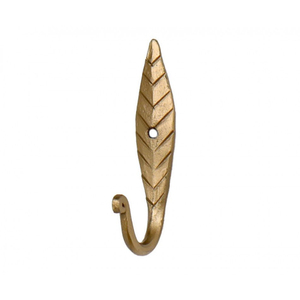 Classic Brass Wall Mounted Coat <b>Hook</b> with 4 <b>Hooks</b> Rust Resistant Metal Multifunctional Clothing Storage <b>Hook</b> - Product Image 4