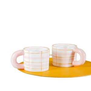 Hand Painted Ceramic <b>Cup</b> with Unique Designs for Boutique Homeware and Artisan Markets Ceramic <b>Cups</b> - Product Image 5