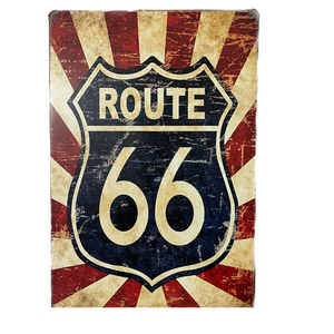 Brass Metal Vintage Tin Sign Plaque Bar Home Garden Wedding Decoration 20x30cm Modern Farmhouse Rectangle Colored Glaze Finish - Product Image 2