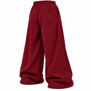 Wholesale Women <b>Wide</b> <b>Leg</b> Sweatpants Heavy Fleece Loose Fit Sweatpants <b>Wide</b> <b>Leg</b> Trousers Solid Color Custom Womens <b>Jogger</b> Pants - Product Image 6