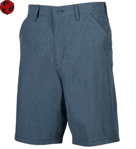 Pantalones Cortos Bermuda para Hombre, Ultraelásticos, de Secado Rápido, Ligeros, con Cordón, Bolsillo con Cremallera, para Senderismo, Viajes, Golf, Deportes al Aire Libre, Pesca - Product Image 1