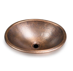 Éviers en cuivre martelé design moderne, écologiques, faciles à nettoyer, sur pied, pour salles de bain, cuisines, hôtels et restaurants – Vente chaude - Product Image 6