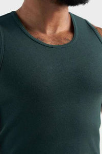 Débardeur Homme Personnalisé en Gros – Fabricant OEM – Coton Doux – Stringer de Gym – Fournisseur Marque Privée – Tissu 180 GSM en Vrac - Product Image 5