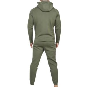 Ensemble de survêtement pour homme en molleton technique de qualité supérieure, personnalisé, automne-hiver, 2 pièces, vêtements d'entraînement pour homme, sweat-shirt et pantalon de survêtement pour la salle de sport - Product Image 3