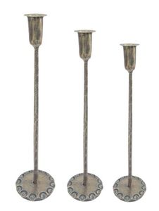 ชุดเชิงเทียนทองเหลืองโบราณหรูหรา รุ่น ME-546 ของ Mart Exports สีทอง ขนาดสั่งทำได้ ผลิตด้วยมืออเนกประสงค์ - Product Image 3