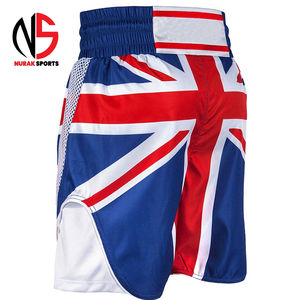 Pantalones Cortos de MMA de Spandex/Poliéster, para Muay Thai, UFC, Entrenamiento de Boxeo, con Logotipo Frontal, Ligeros, Transpirables y Personalizables - Product Image 2