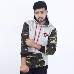 Nouveau sweat à capuche zippé avec logo personnalisé et sweats à capuche surdimensionnés en coton uni et respirant - Product Image 1