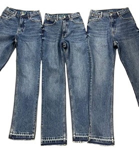 Pantalones Vaqueros Casuales de Moda para Hombre, Estilo Cargo Holgado con Botones, Jeans de Mezclilla para Hombre - Product Image 1