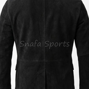 เสื้อโค้ทหนังผู้ชายแบบยาว แฟชั่นวินเทจ อุ่นสบาย มีสไตล์ เหมาะสำหรับใส่ทางการและลำลอง ทันสมัย คุณภาพพรีเมียม ทนทาน เหมาะสำหรับฤดูหนาว ดีไซน์คลาสสิก - Product Image 5