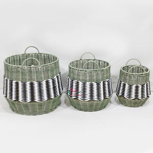 Récipient de rangement en plastique durable pour l'organisation de la maison paniers de cuisine lessive avec mini boîte à roulettes et rangement de vêtements pour bébés - Product Image 6